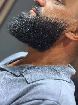 Corte feito na barbearia