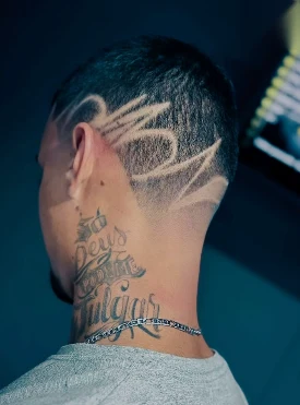 Corte feito na barbearia